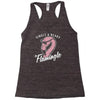 single flamingle Racerback Tank
