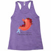 stomach cancer awareness Racerback Tank