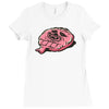 wookie cushion Ladies Fitted T-Shirt