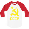 cccp ussr russia che revolution new 3/4 Sleeve Shirt