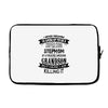 Super Cool Stepmom Of A Freaking Awesome Grandson Laptop sleeve