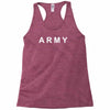 mens army military us Racerback Tank