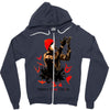T O P Zipper Hoodie