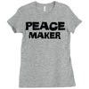 peace maker Ladies Fitted T-Shirt