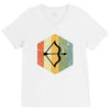 vintage sagittarius V-Neck Tee