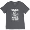 Back Of I Have A Crazy Auntie And I am not Afraid To Use Her V-Neck Tee