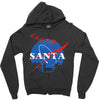 santa nasa parody Zipper Hoodie