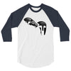 spartan mask 3/4 Sleeve Shirt