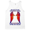 my dad is my angel Tank Top