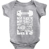 My Neck My Back My Triceps And My Lats Baby Onesie