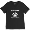 kiss me i'm highrish V-Neck Tee