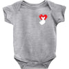 love more pocket Baby Bodysuit