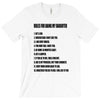 rules for dating my daughter shirt t shirt perfect father's gift T-Shirt