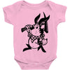 black rabbit Baby Bodysuit