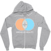 dream or reality Zipper Hoodie