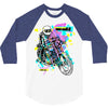 pop biker 3/4 Sleeve Shirt