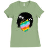 lovely face Ladies Fitted T-Shirt