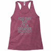 ohn lennon you may say... Racerback Tank