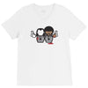 pulp fiction cartoon ideal birthday present or gift V-Neck Tee