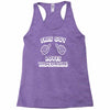 this guy loves wisconsin Racerback Tank