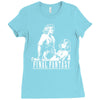 tidus and yuna Ladies Fitted T-Shirt