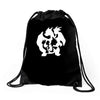 charmander charmeleon charizard pokemon graphic Drawstring Bags