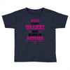 The Best Grammy Was Born In October Toddler T-shirt