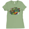 rad fink Ladies Fitted T-Shirt