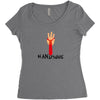 handsome Women's Triblend Scoop T-shirt