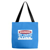warning my farts Tote Bags