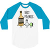 tequila   best friends 3/4 Sleeve Shirt