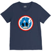 angry captain V-Neck Tee