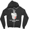 they're only noodles Zipper Hoodie