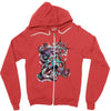 summer cthulhu Zipper Hoodie
