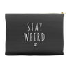 Juanpa Zurita Stay Weird Accessory Pouches