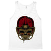 american football skull Tank Top