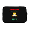 christmas baking team crew angel Laptop sleeve