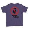 no cell phones Youth Tee