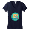 blips and chitz Women's V-Neck T-Shirt