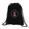 KING OF SNAKES Drawstring Bags