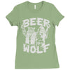 wolf beer Ladies Fitted T-Shirt