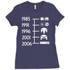 control pad timeline Ladies Fitted T-Shirt