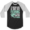 fishing fanatics1 3/4 Sleeve Shirt