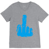 fuck size V-Neck Tee