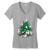 cat tree Women's V-Neck T-Shirt