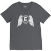 letter e with wings V-Neck Tee