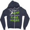 my broom broke Zipper Hoodie