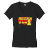 hadouken Women's V-Neck T-Shirt
