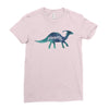 Princess Dinosaur Ladies Fitted T-Shirt