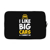 i like big monster cars Laptop sleeve